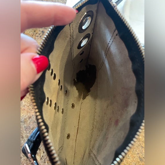 THEORY Studded Pouch In Nappa Leather crossbody bag - Picture 3 of 6